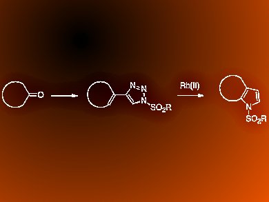 Conversion of Cyclic Ketones into 2,3-Fused Pyrroles