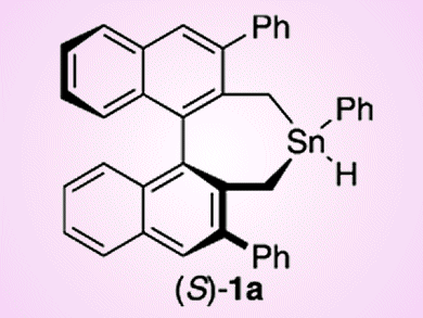 Chiral Tin Participates in Radical Cyclizations