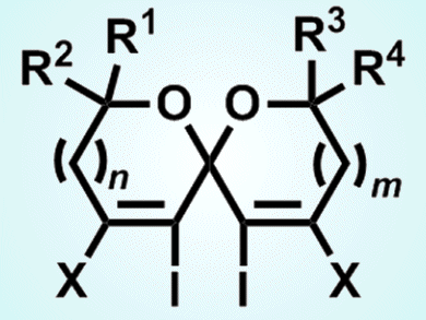 Tetrahalogenated Spiroketals