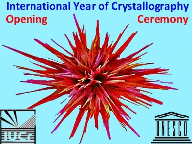 Launch of the International Year of Crystallography
