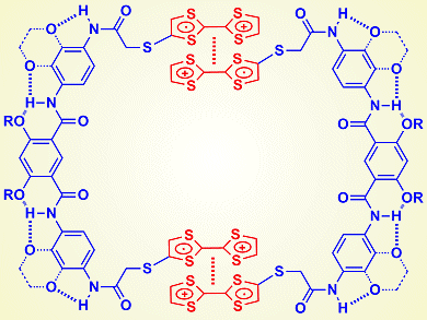 Tetrathiafulvalene Stacking