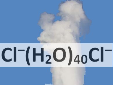 Theoretical Chloride Clusters to Help Chemical Engineers and Geochemists