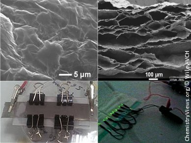Flexible Electrodes Turn on the Light