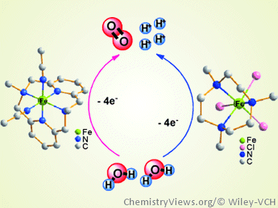 Towards Artificial Photosynthesis with Iron