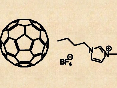 Ionic Liquid Solubilizes Fullerene in Water