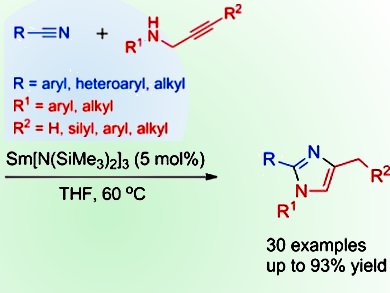 Cross-Diinsertion of C≡N/C≡C into an N–H Bond