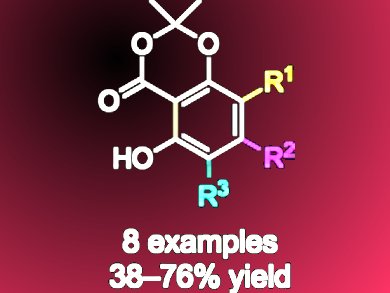 Functionalized γ-Resorcylates