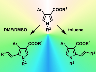 Solvent-Controlled Alkenylation