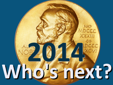 Who's Next? Nobel Prize in Chemistry 2014 – Voting Results Friday 12 September