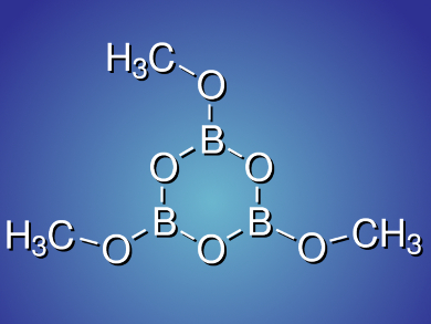 Making Trimethoxyboroxine from CO2