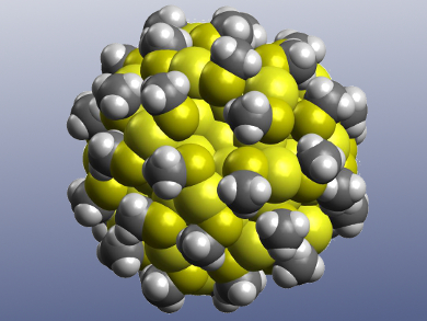 Separate Metallic Nanoclusters with Ease