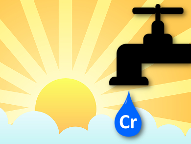 Light Reduces a Chromium Hazard