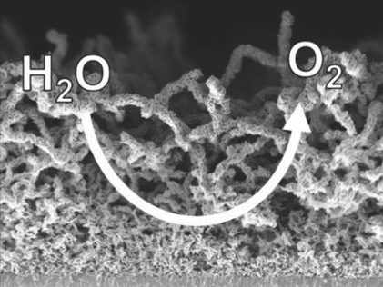 Improved Electrode for Water Splitting