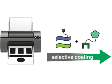 Low-Cost Printed Patterns for Diagnostics