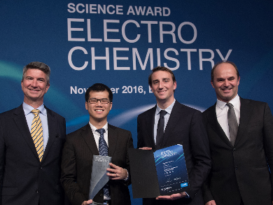 Science Award Electrochemistry for W. Chueh