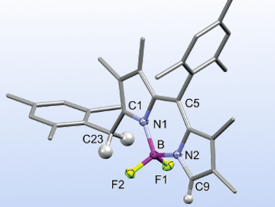 Nonsymmetric meso-Aryl-BODIPYs