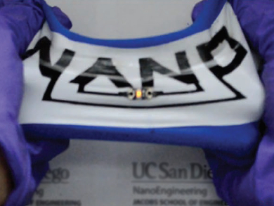 Printed Stretchable Battery