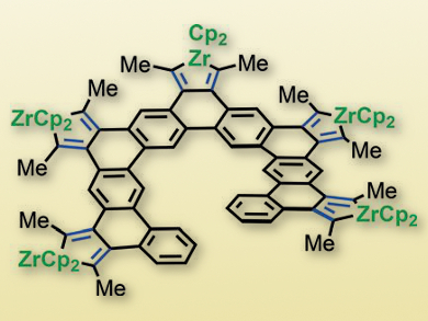 Graphene Nanostructures with Zr Complexes