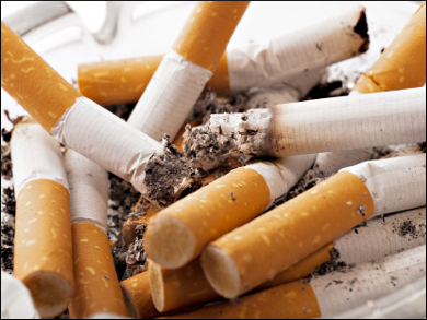 Hydrogen Storage in Cigarette Butts