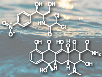 Magnetic Material Removes Antibiotics from Water