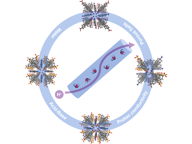 Porous Salts for Fuel Cells