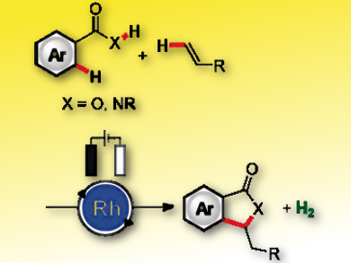 Rh-Catalyzed Electrooxidative C-H Alkenylation