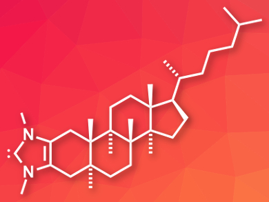 Cholesterol-Based Carbenes for Nanoparticle Catalysis