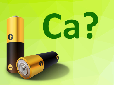 First Step towards Calcium Batteries