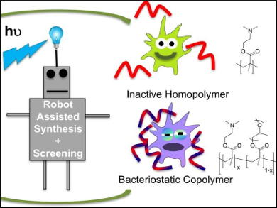 Automated Screening of Antimicrobial Polymers