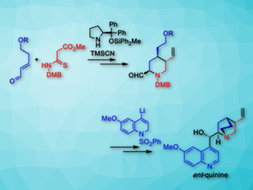 Total Synthesis of (+)-Quinine