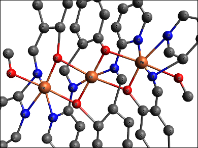 Linear Fe3 Single-Molecule Magnet