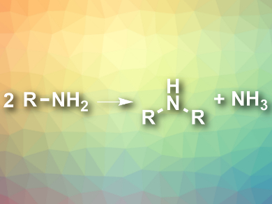 Self-Condensation of Primary Amines at Ambient Temperature