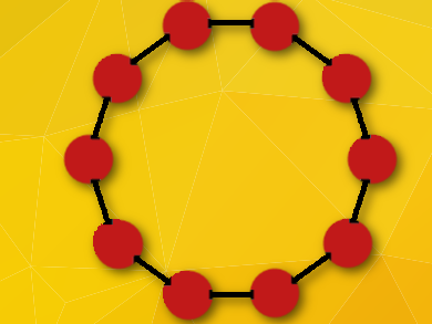 First Single-Component Quasicrystal