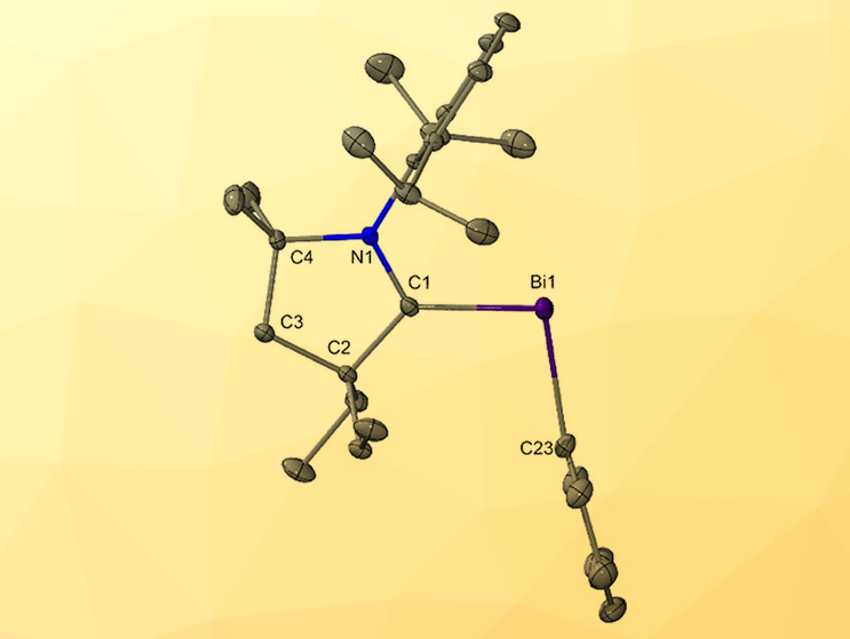 First Carbene–Bismuthinidene Synthesized