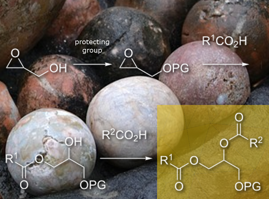 Mechanochemical Multistep Approach to Diacylglycerols