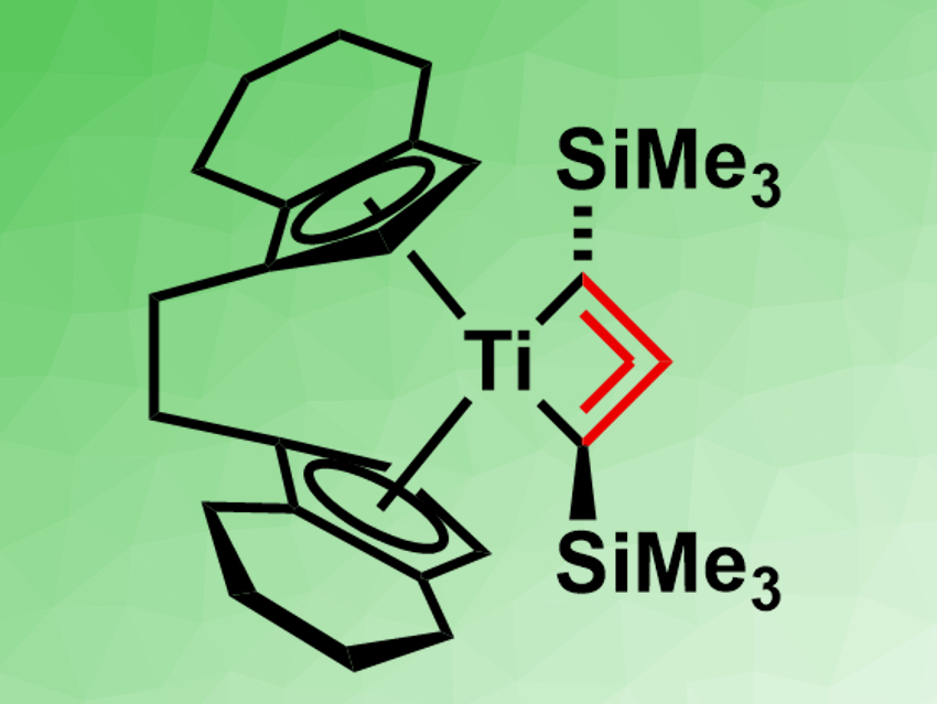 Unusual Titanium Complex Forms a Four-Membered Cyclic Allene