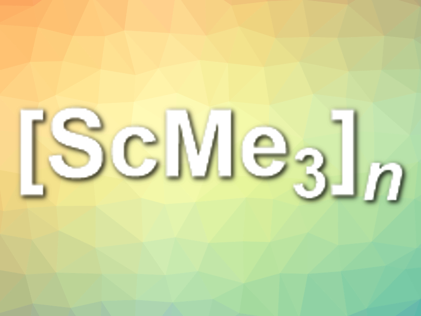 Trimethylscandium Synthesized