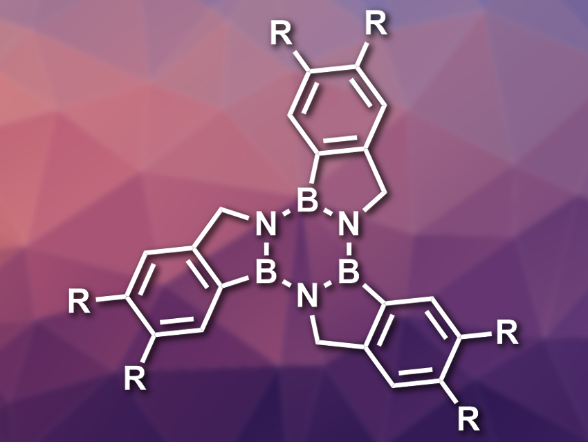 Borazatruxenes Synthesized