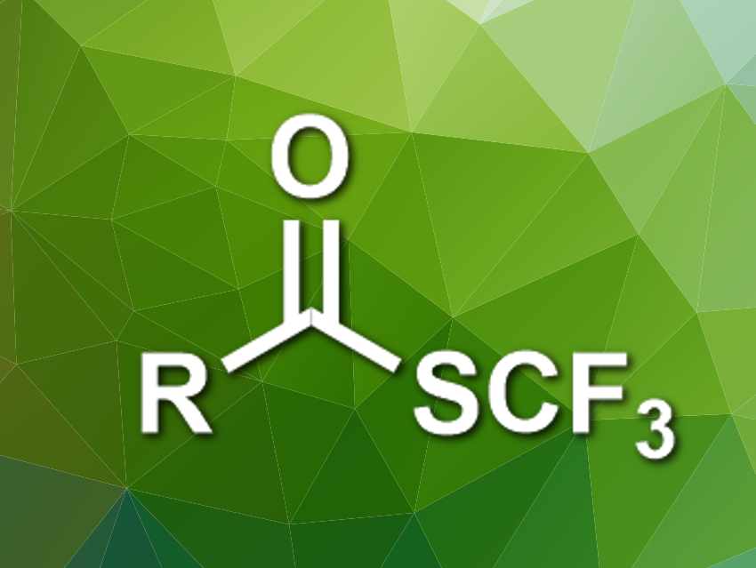 Trifluoromethyl Thioesters From Carboxylic Acids