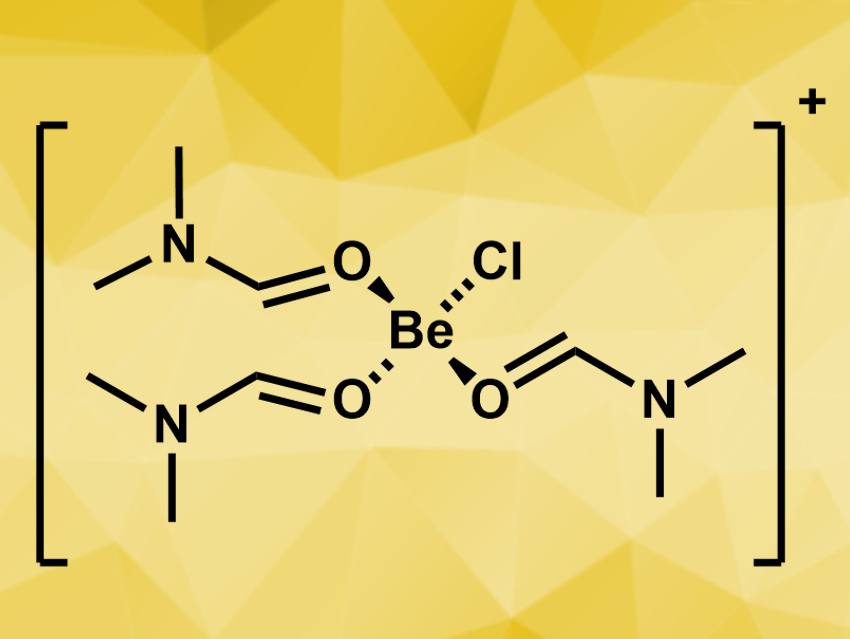 What Happens to Beryllium Halides in Dimethylformamide?