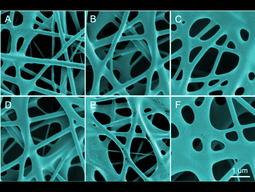 Welding Polymer Nanofibers with Light