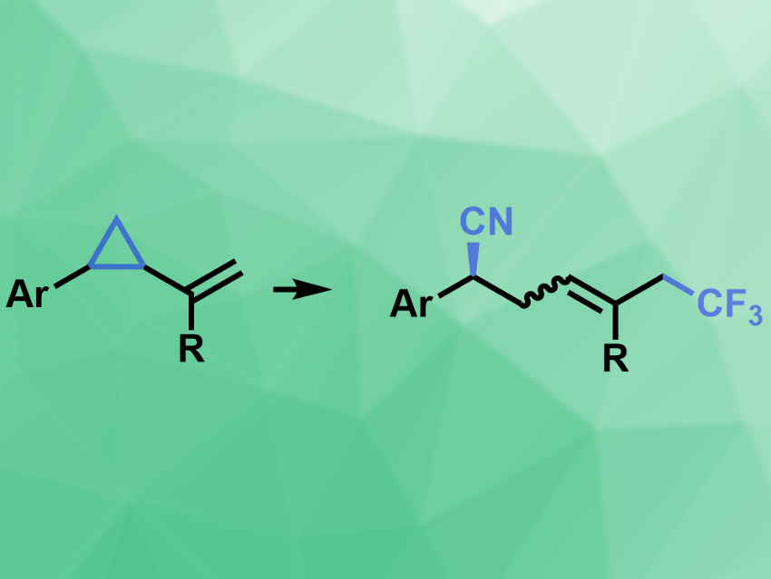 1,5-Cyanotrifluoromethylation of Vinylcyclopropanes