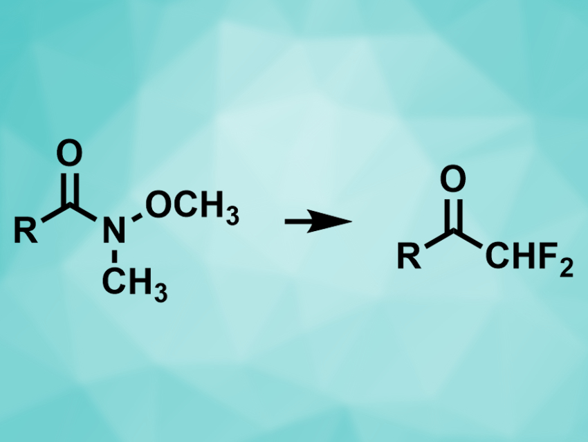 Turning Weinreb Amides into Difluoromethylketones
