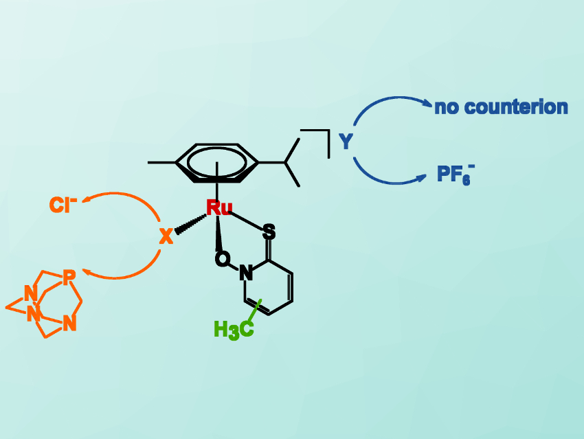 Anticancer Activity of Ruthenium Pyrithione Complexes