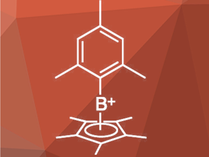 Pentamethylcyclopentadienyl-Substituted Boron Cation