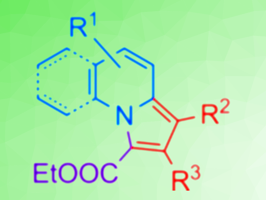 Hemoglobin-Catalyzed Synthesis of Indolizines