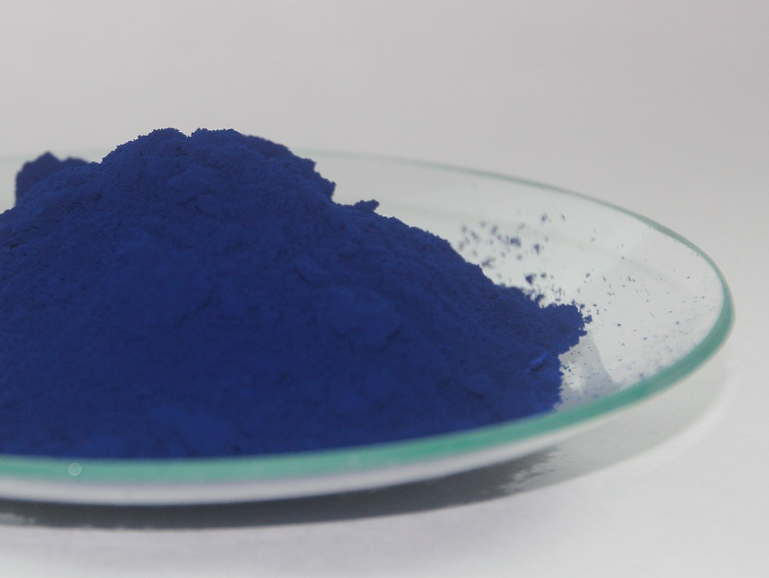 New Blue Pigments with Reduced Content of Harmful Cobalt