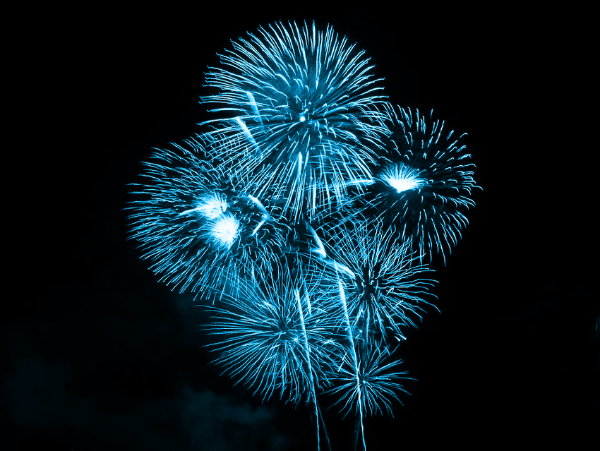 Better Blue Fireworks