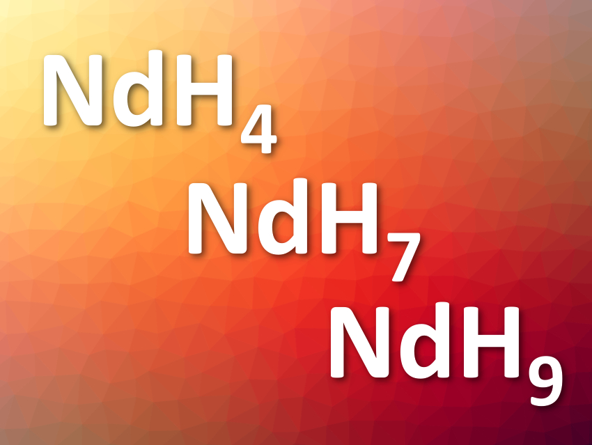 New Magnetic Neodymium Superhydrides