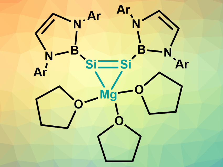 First Synthesis of a 1-Magnesium-2,3-Disilacyclopropene